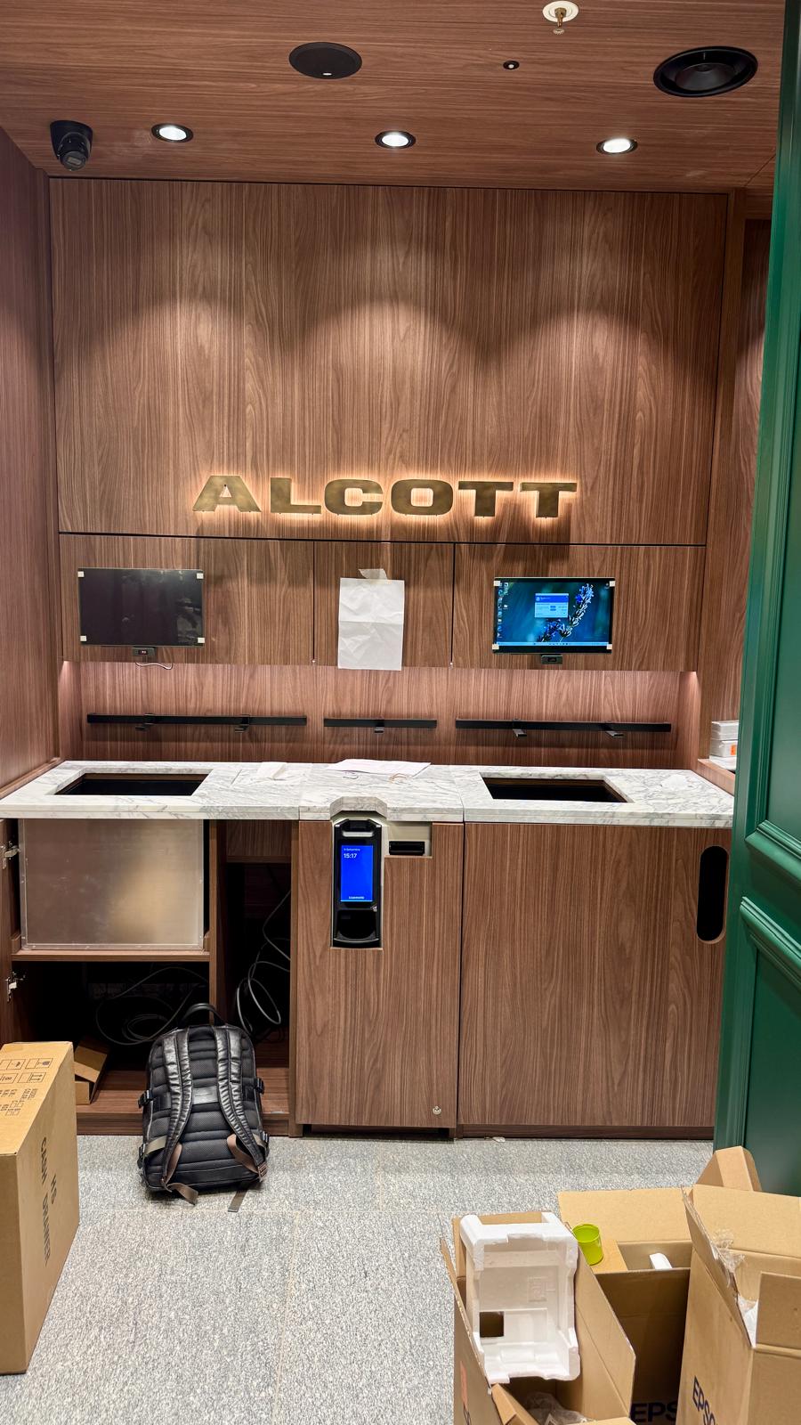 Alcott Giugliano Cashmatic cassa automatica